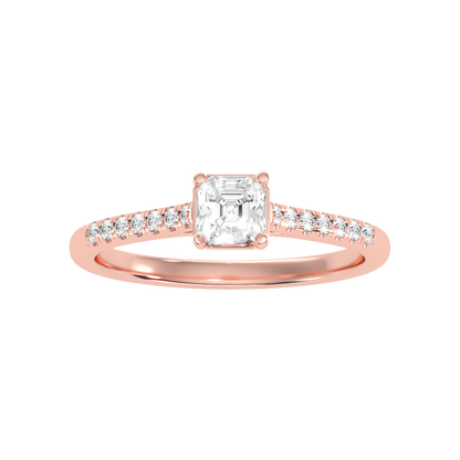 Garish Solitaire Ring