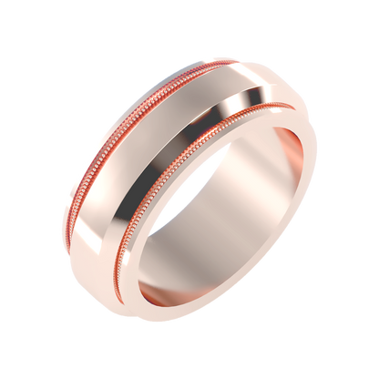 Dazzlin Men's Band-Color_Rose-Gold