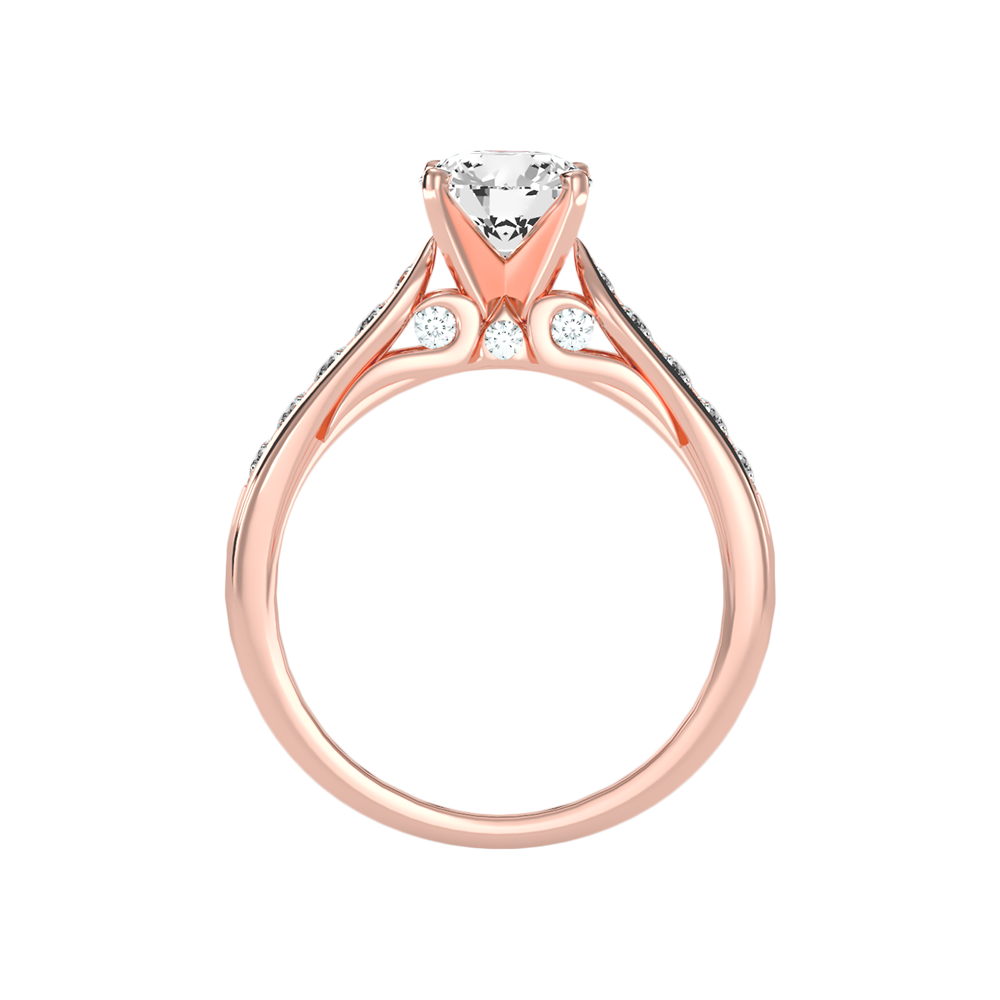 Drop Solitaire Ring