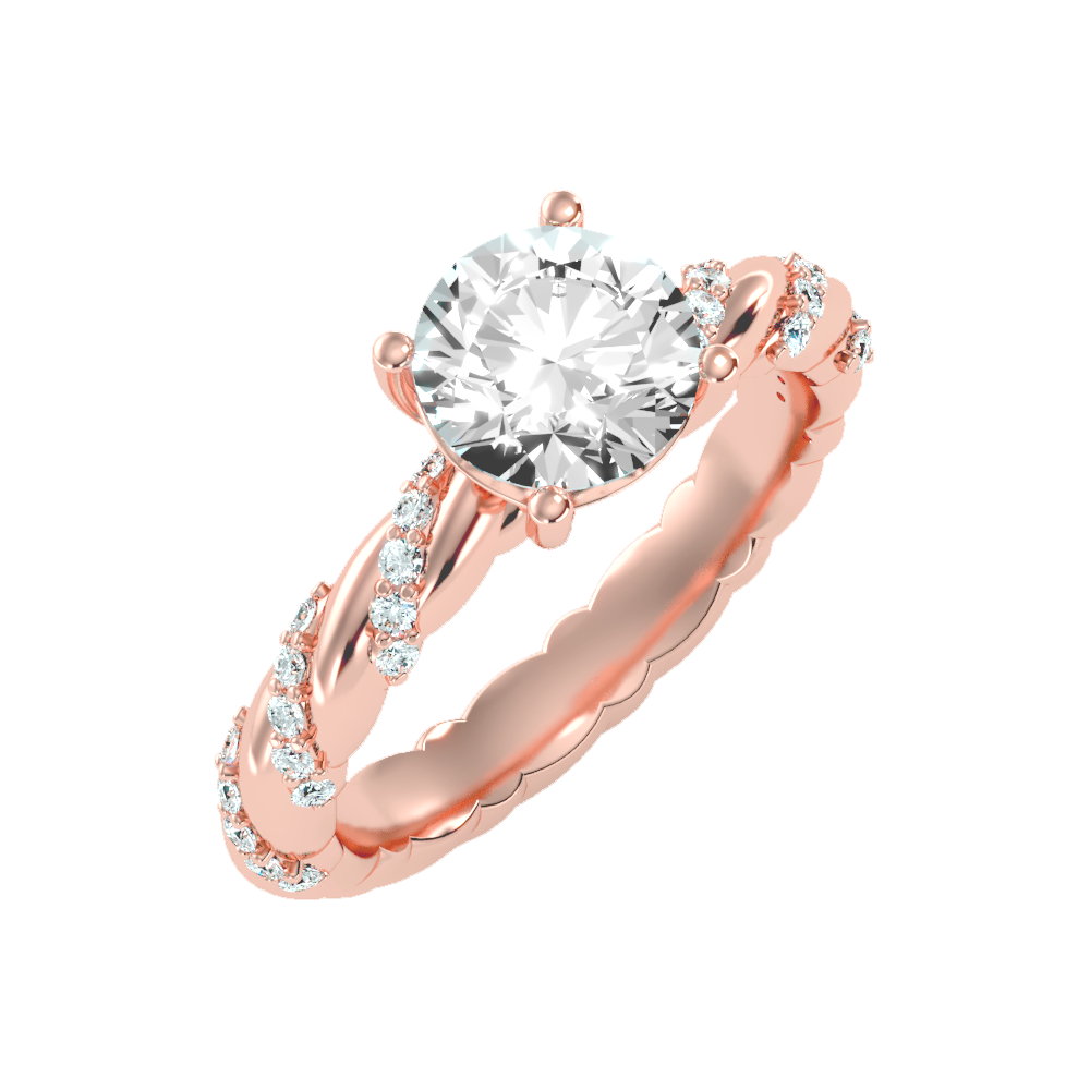 Charmed Diamond Ring-Color_Rose-Gold