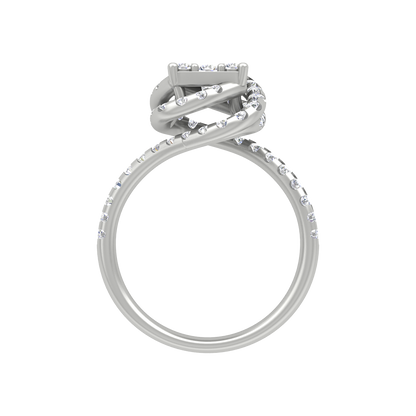 Twisting Squamous Cocktail Ring