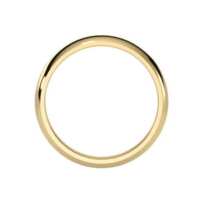 Trivial Round Band-Color_Yellow-Gold