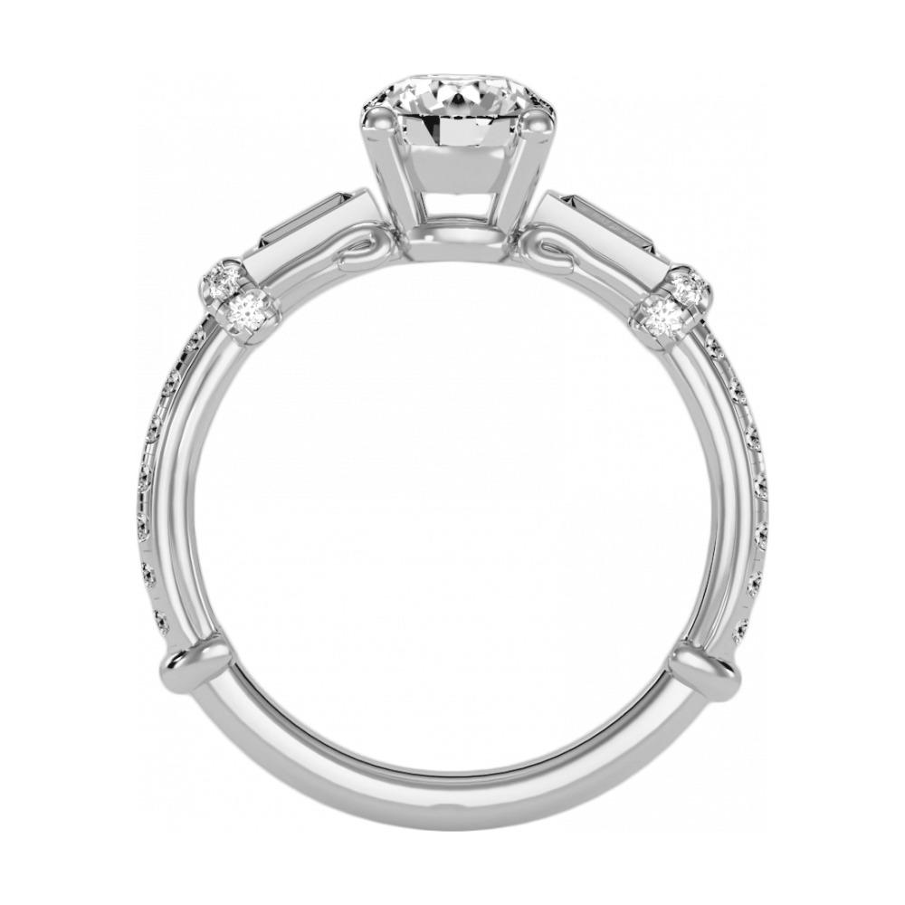 The Great Solitaire Ring-Color_White-Gold