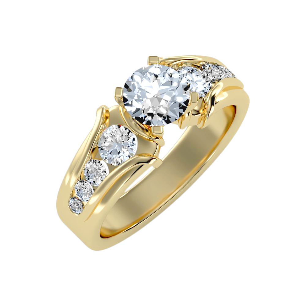 The Harmonic Solitaire Ring