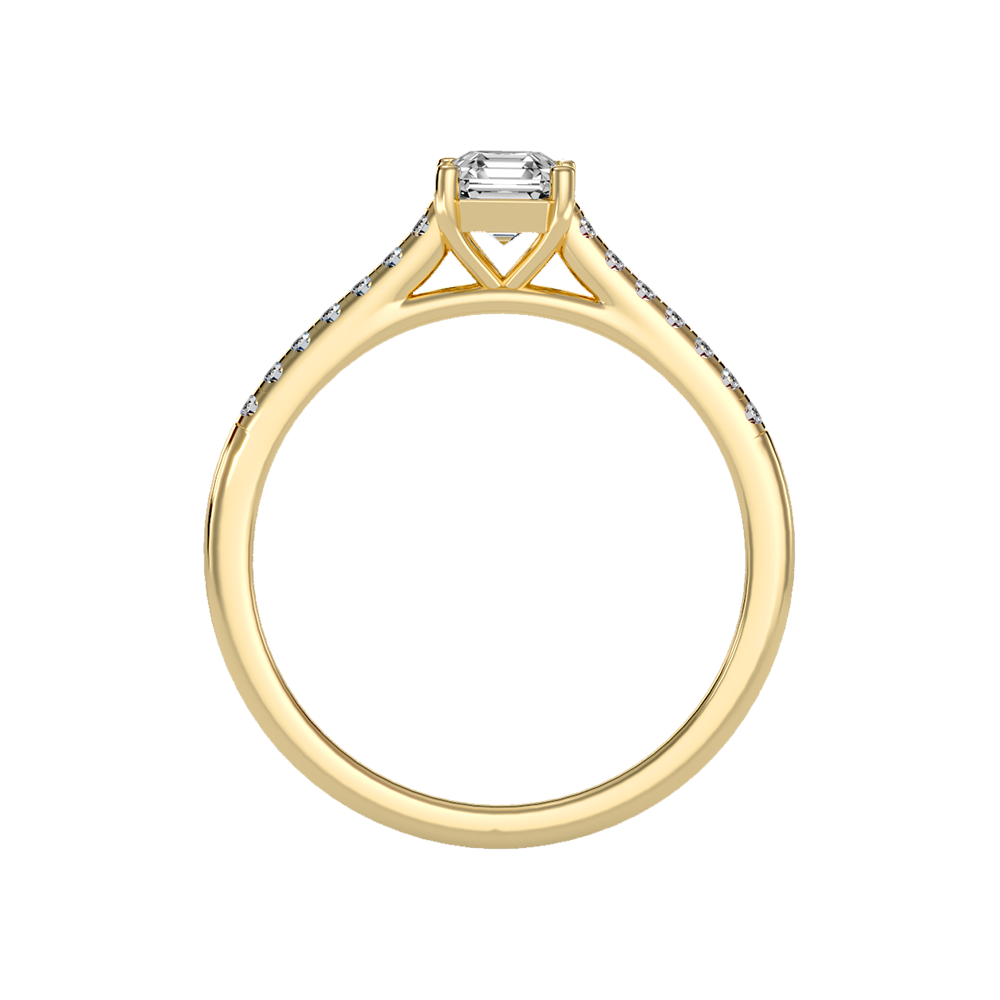 Garish Solitaire Ring