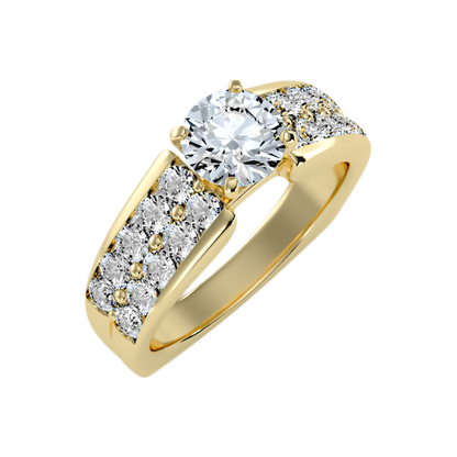 Delightful Solitaire Ring-Color_Yellow-Gold