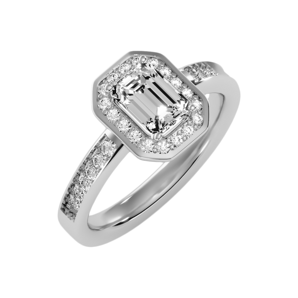 Angelic Solitaire Ring-Color_White-Gold