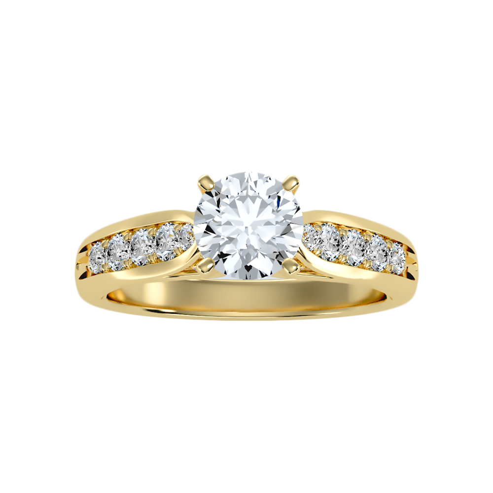 Drop Solitaire Ring