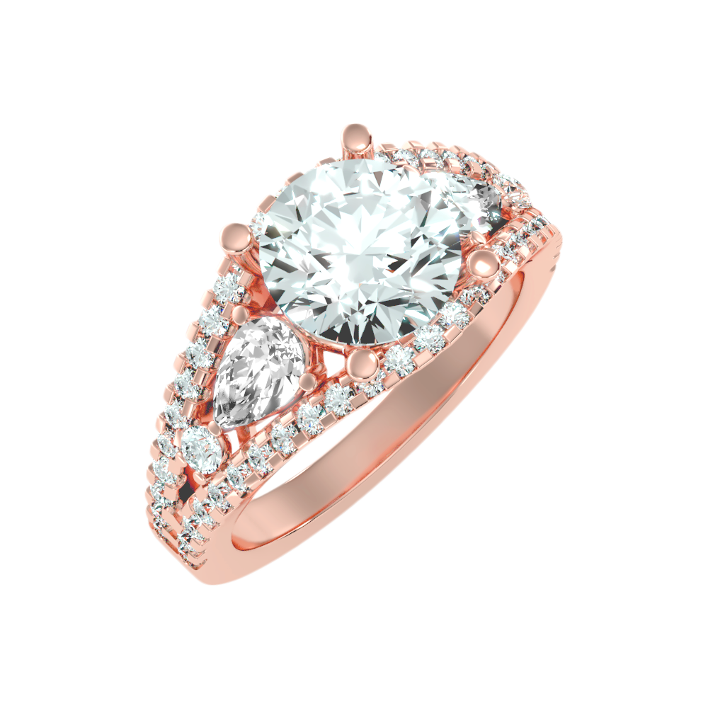 Delicate Solitaire Ring-Color_Rose-Gold