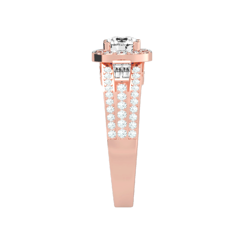 Lucrezia Diamond Halo Ring