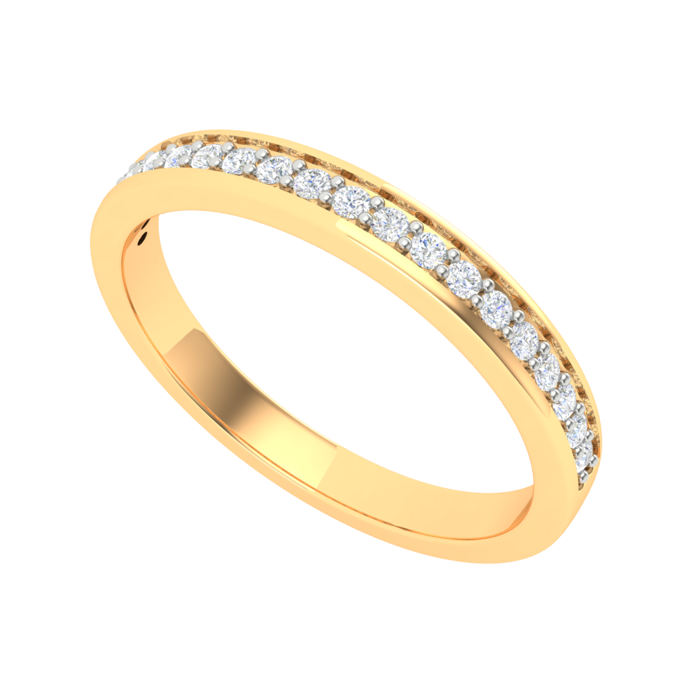 Adele Eternity Diamond Ring-Color_Yellow-Gold