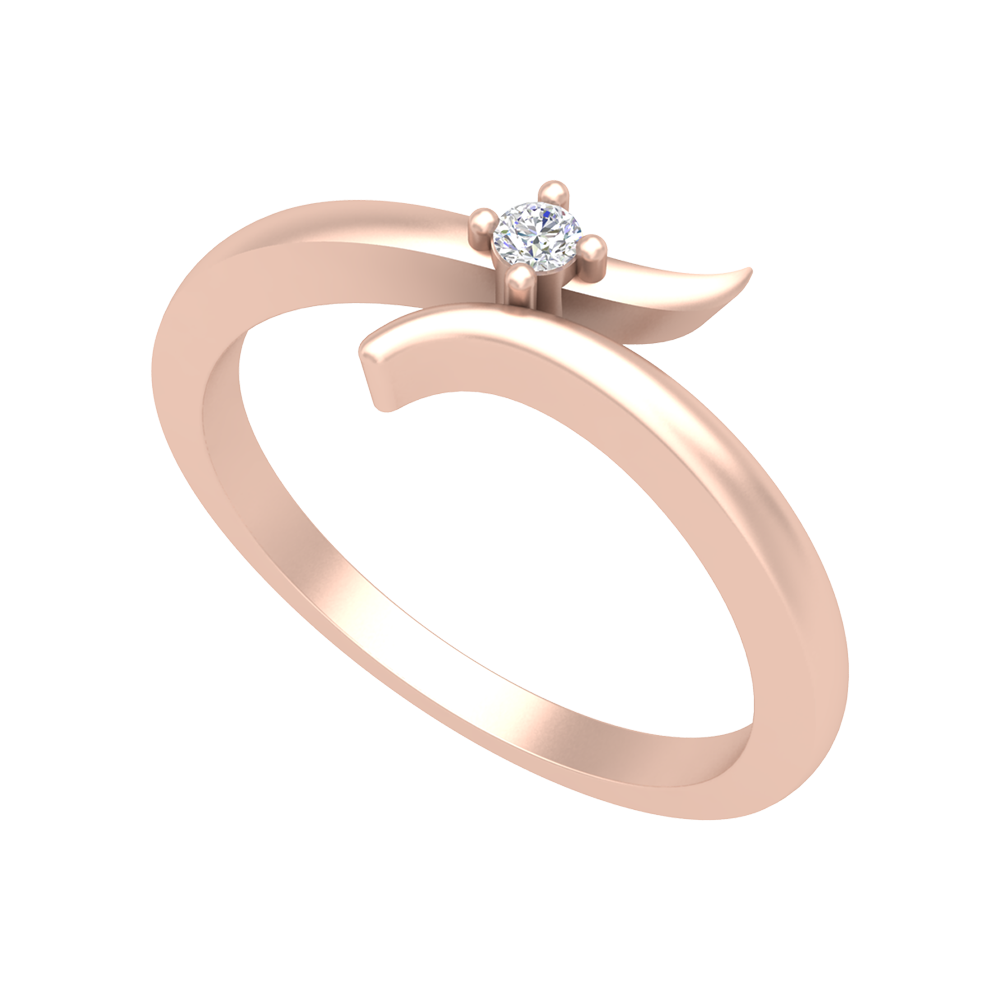 Flora Ray Solitaire Ring