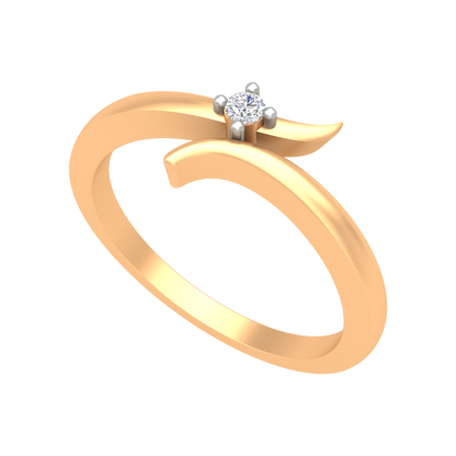 Flora Ray Solitaire Ring