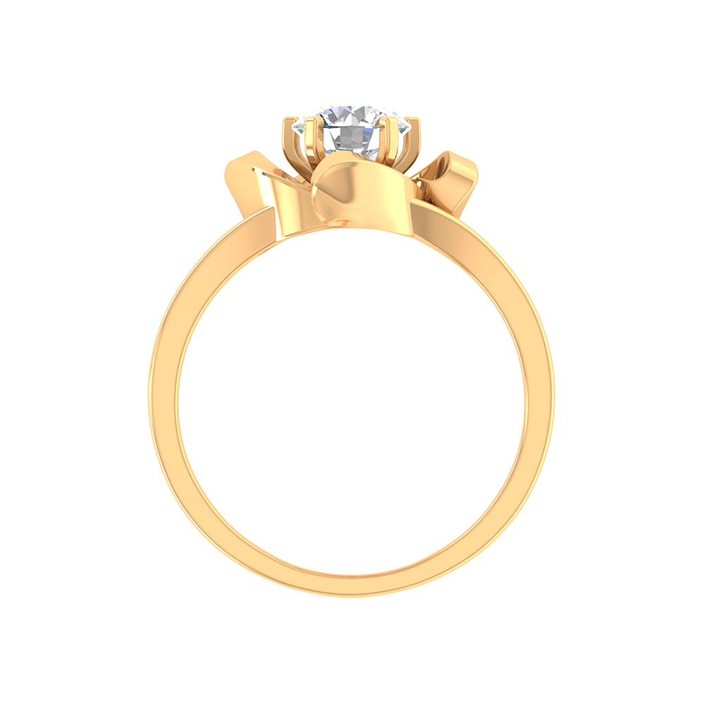 Floral Fiesta Solitaire Ring