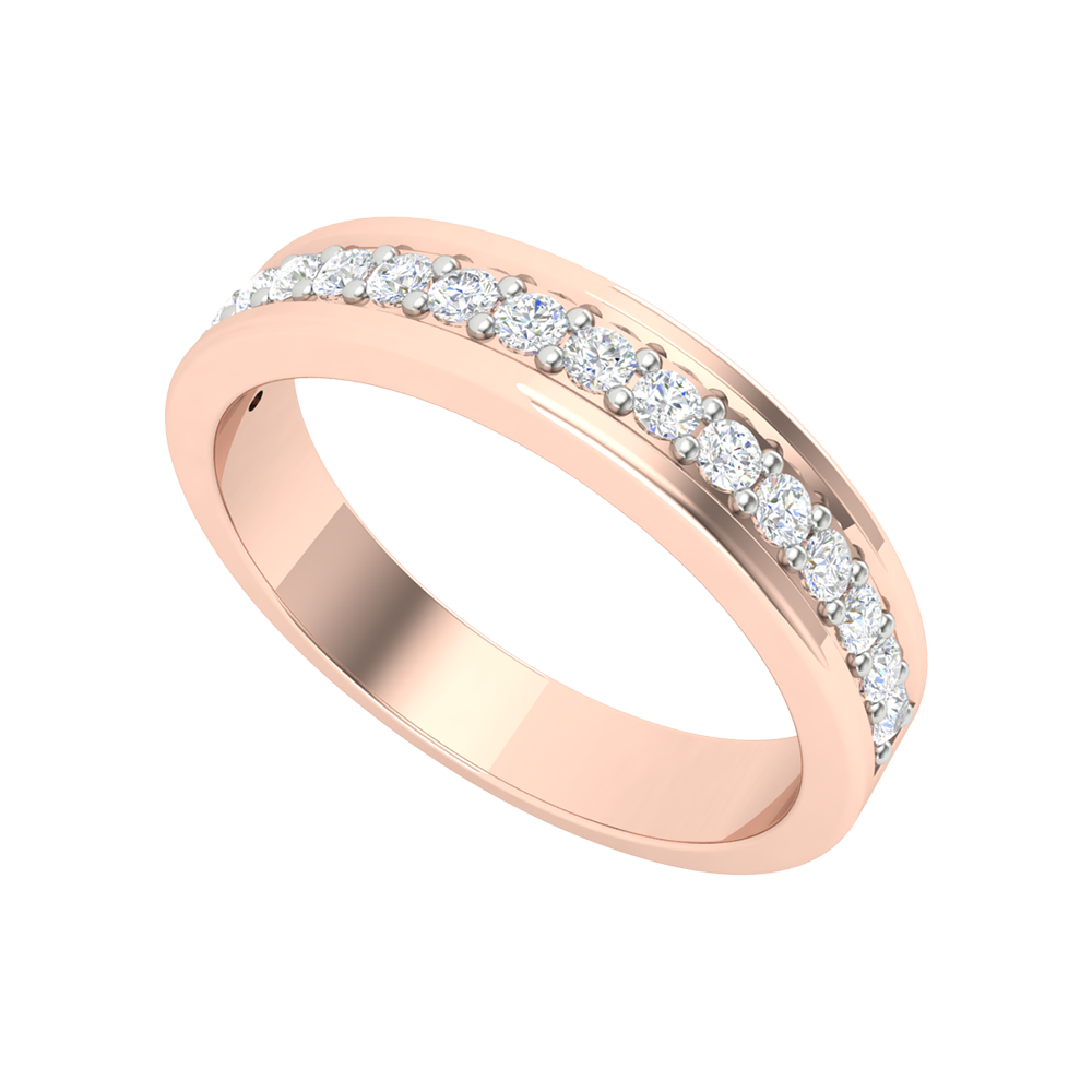 Chandelle Glitter Diamond Band-Color_Rose-Gold