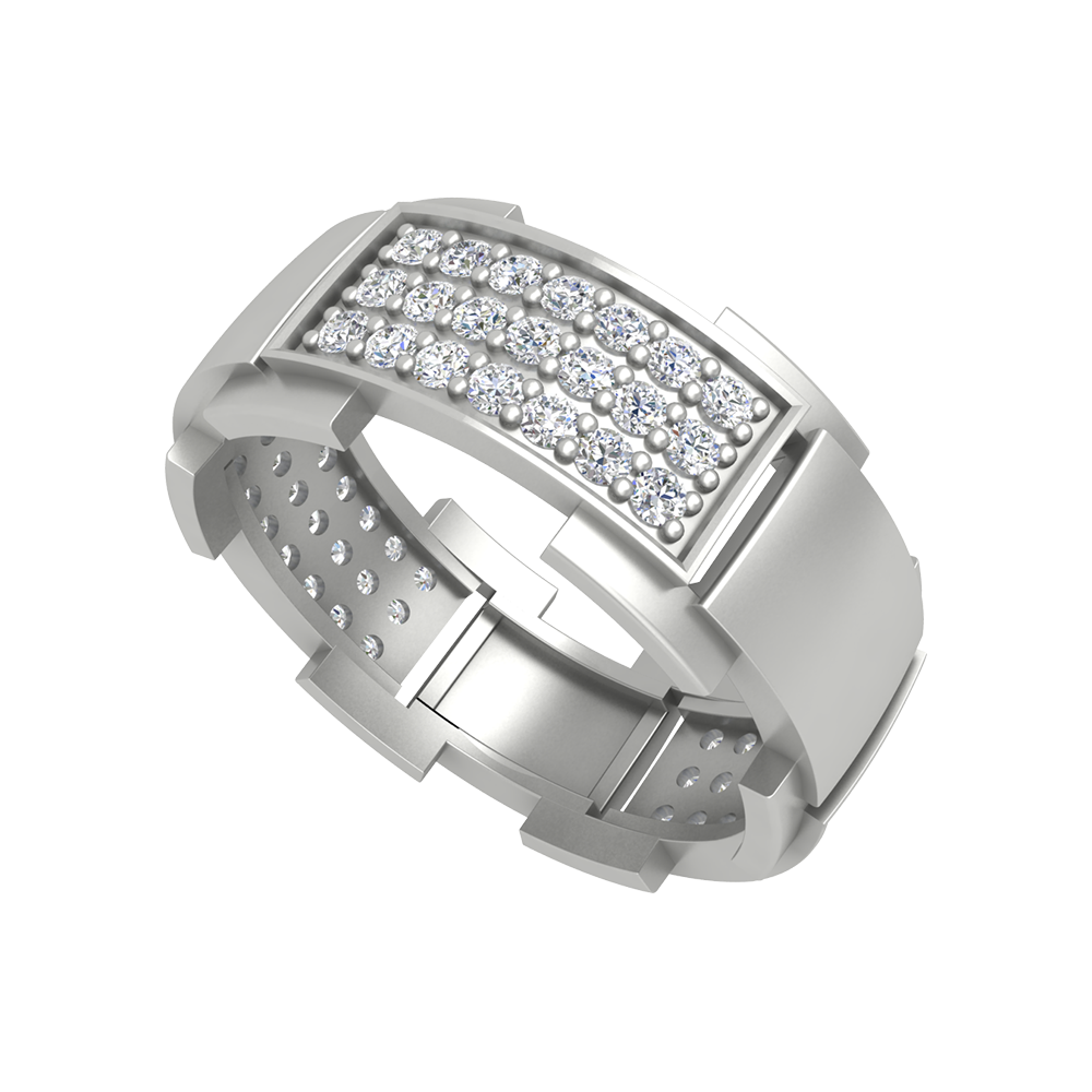 Charming Band Men's Ring