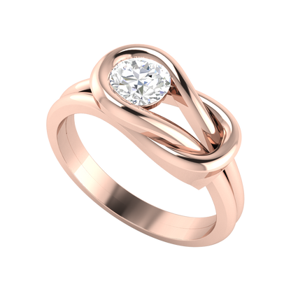 Perfect Fiesta Solitaire Ring-Color_Rose-Gold