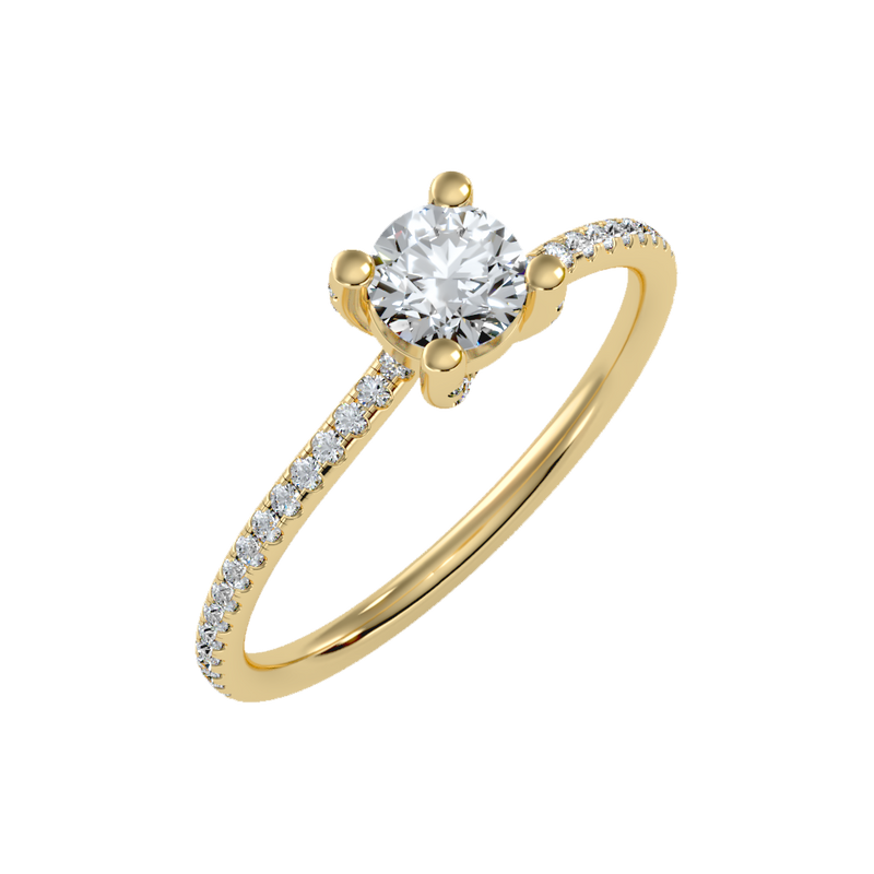 Lordly Solitaire Ring-Color_Yellow-Gold
