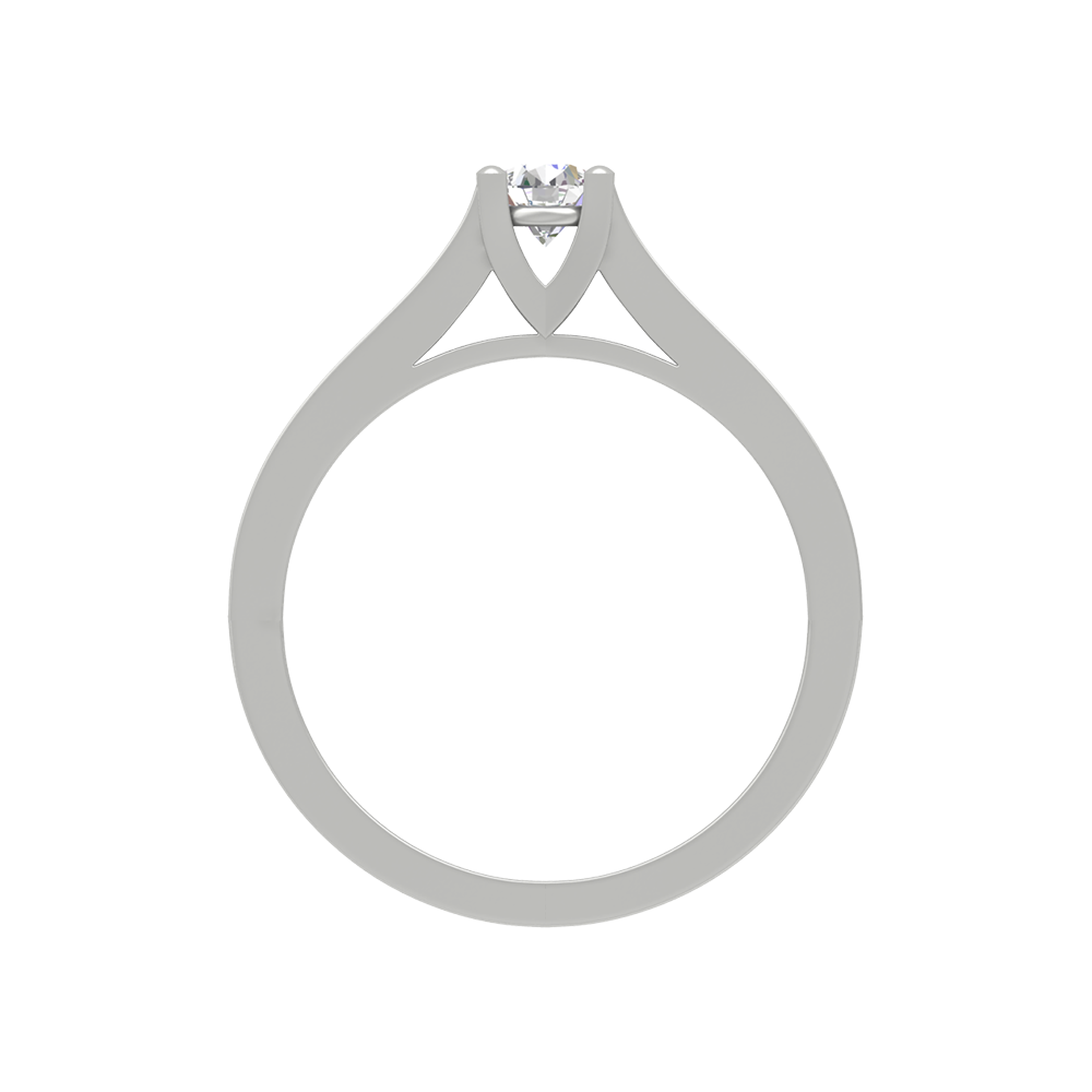 Annie Oval Solitaire Ring