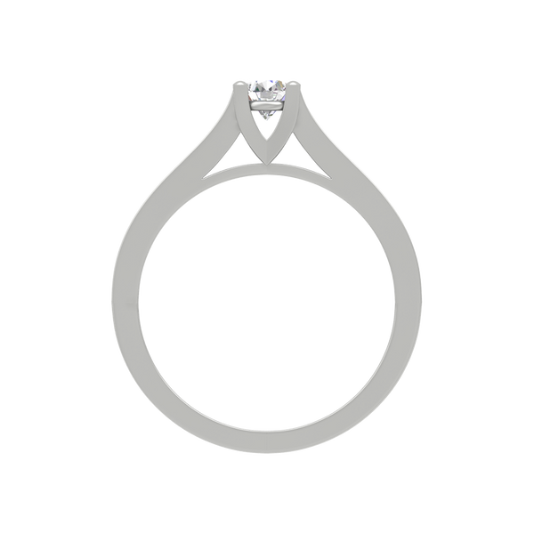 Annie Oval Solitaire Ring