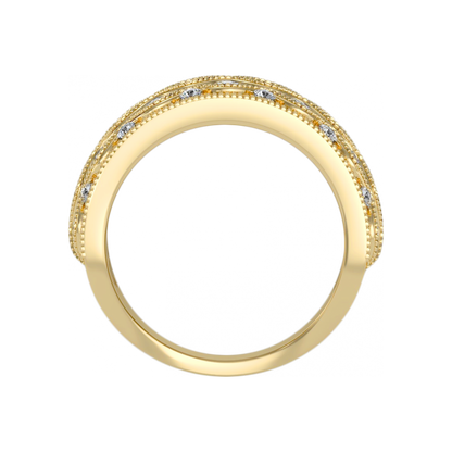 Magnificent Half Eternity Ring-Color_Yellow-Gold