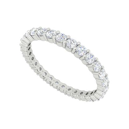 Estelle Full Eternity Ring-Color_White-Gold