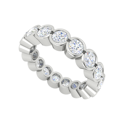 Maelys Eternity Band-Color_White-Gold