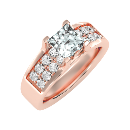 Scintillate Solitaire Ring-Color_Rose-Gold