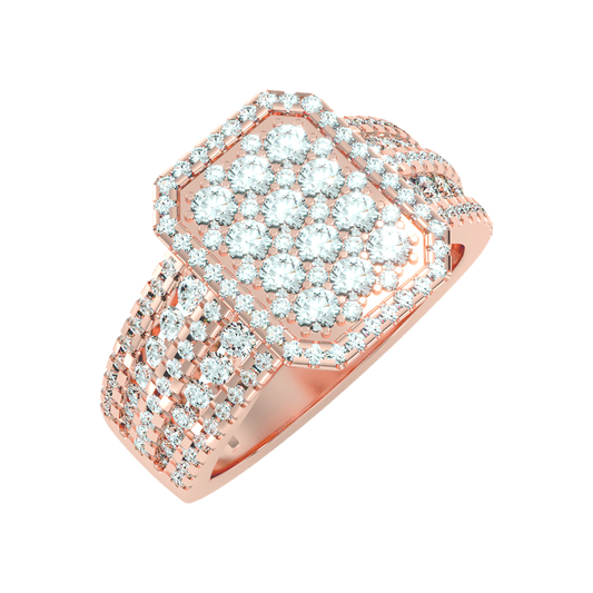 Celestial Diamond Men's Ring