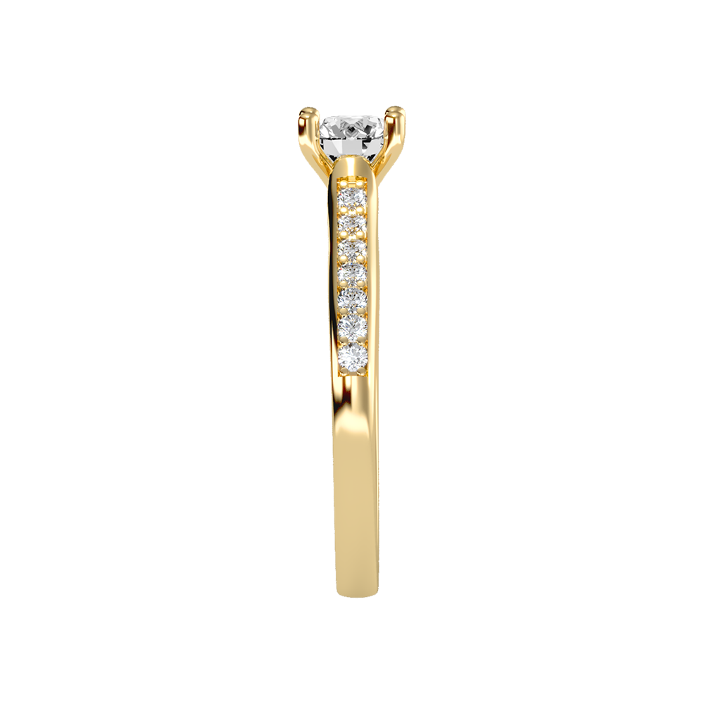 Chintzy Solitaire Ring