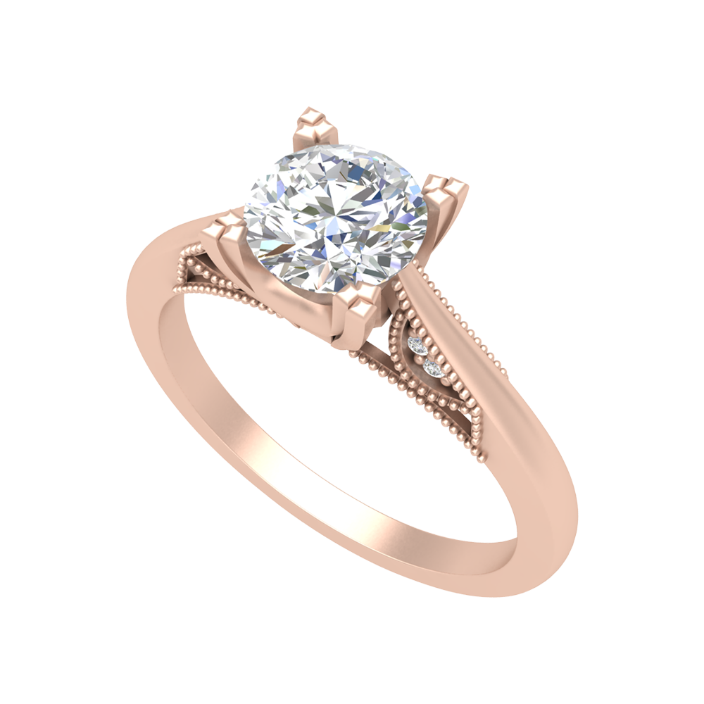 Pearl Perfect Solitaire Ring-Color_Rose-Gold