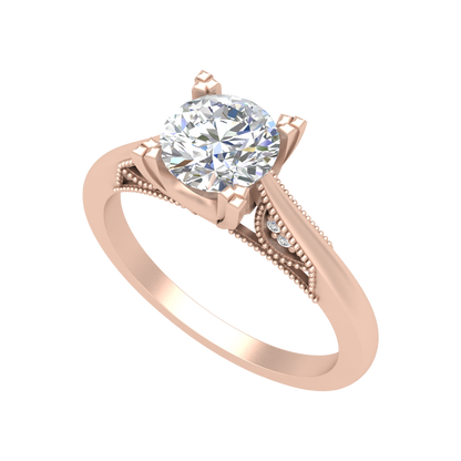 Pearl Perfect Solitaire Ring-Color_Rose-Gold