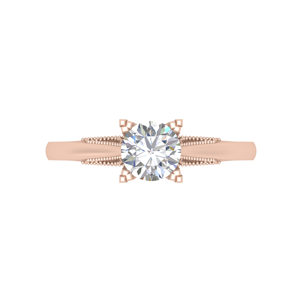 Pearl Perfect Solitaire Ring