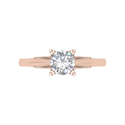 Pearl Perfect Solitaire Ring