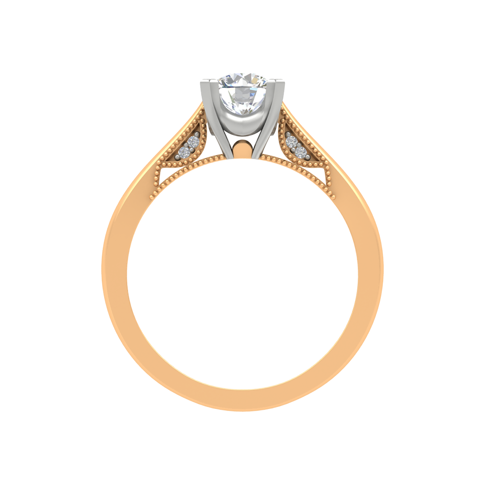 Pearl Perfect Solitaire Ring