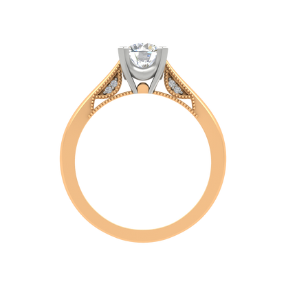 Pearl Perfect Solitaire Ring