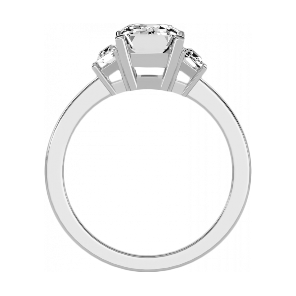 The Honourable Solitaire Ring-Color_White-Gold