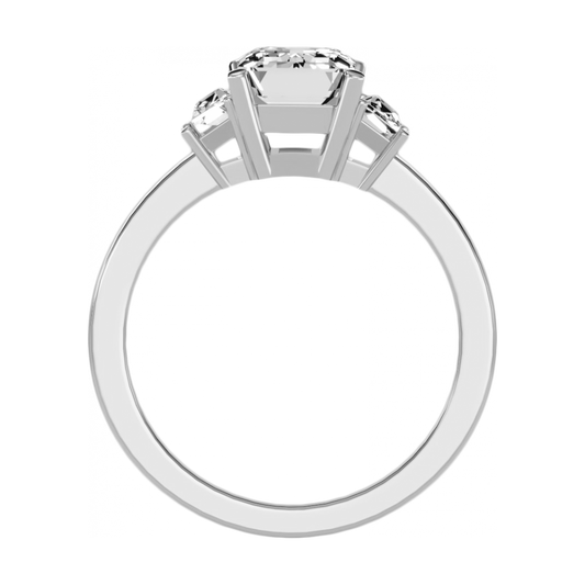 The Honourable Solitaire Ring-Color_White-Gold