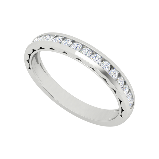 Linda Rosa Diamond Band-Color_White-Gold