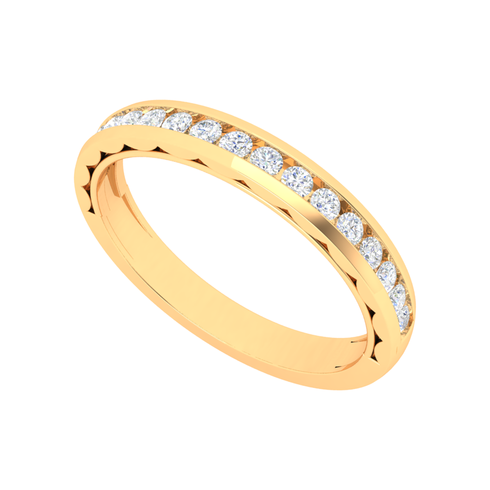 Linda Rosa Diamond Band-Color_Yellow-Gold