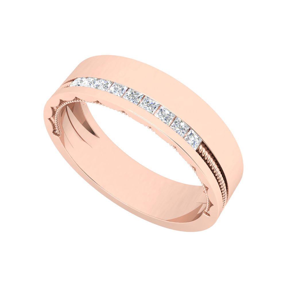 Bella Rosa Diamond Broad Band