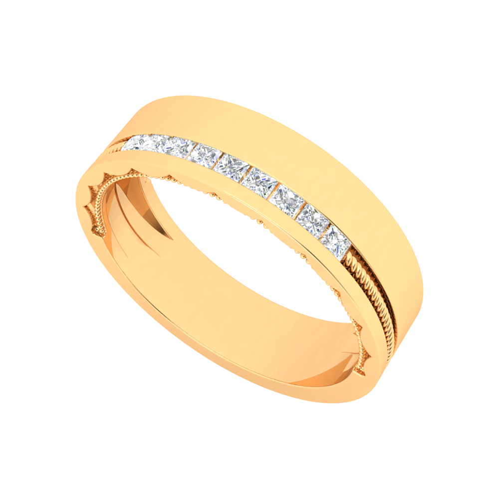 Bella Rosa Diamond Broad Band