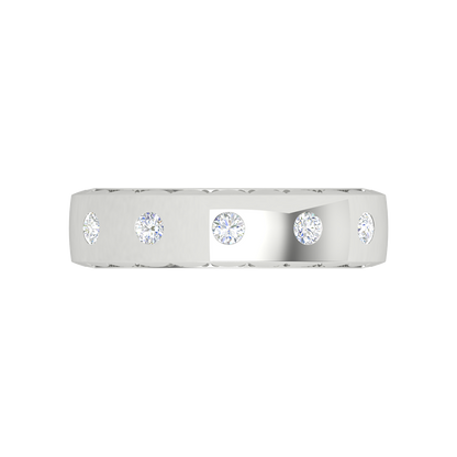 Belle Rose Broad Band Ring