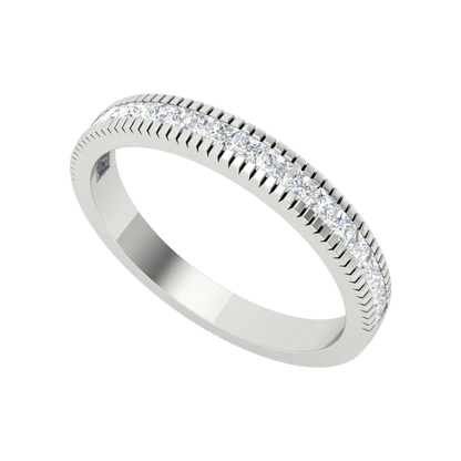 Bela Floro Stackable Ring-Color_White-Gold