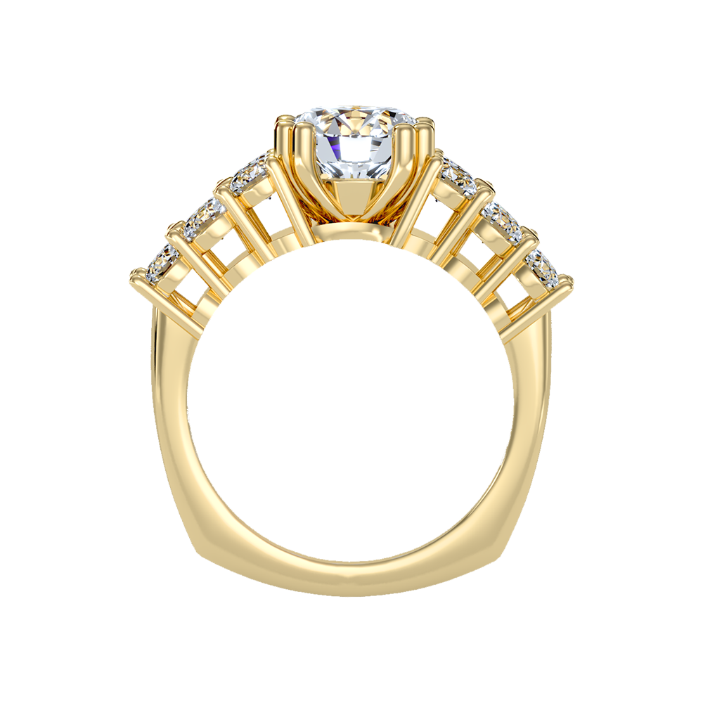 Glam Solitaire Ring