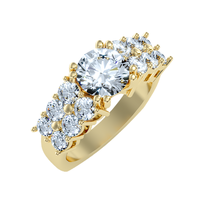 Glam Solitaire Ring