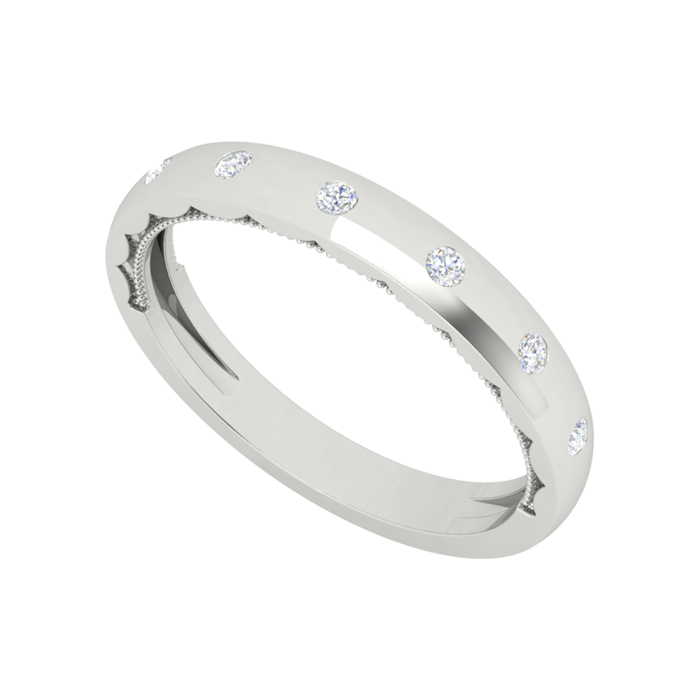 Bonita Broad Band Ring-Color_White-Gold