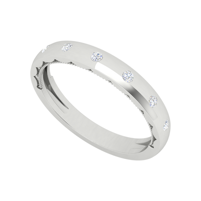 Bonita Broad Band Ring-Color_White-Gold