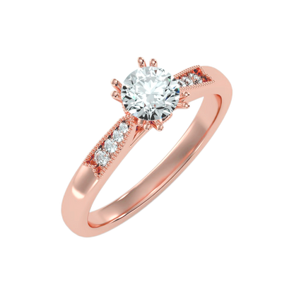 The Asombrosa Solitaire ring