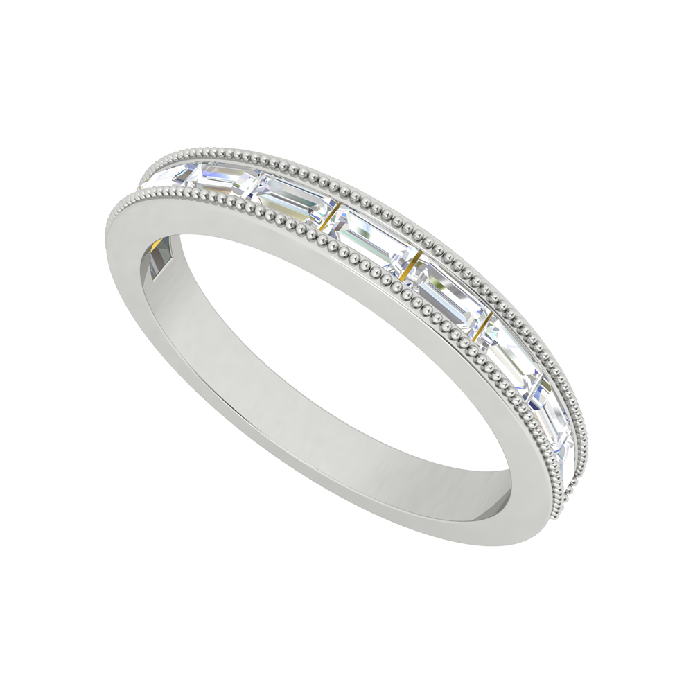 Oceanic Stackable Ring-Color_White-Gold